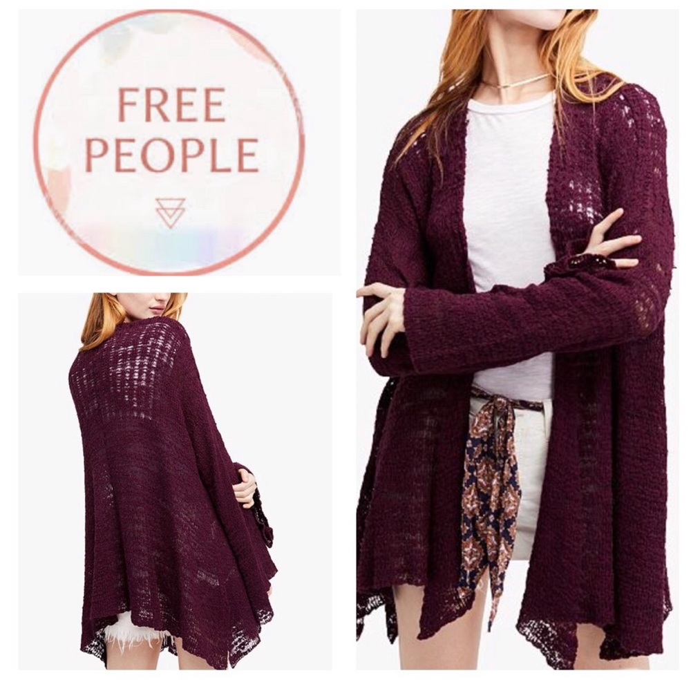 NWT Free People In My Element Kimono Sweater